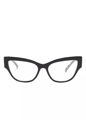 Dolce & Gabbana Eyewear cat-eye glasses - Black
