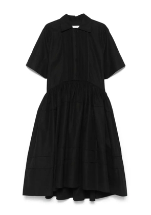 Jil Sander organic cotton dress - Black