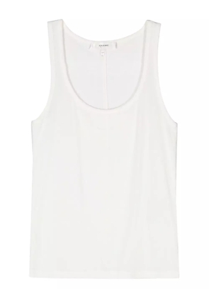 FRAME ribbed tank top - White