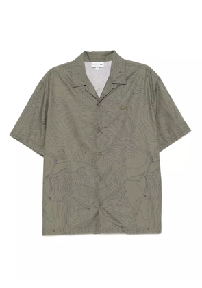Lacoste logo-embroidered shirt - Green