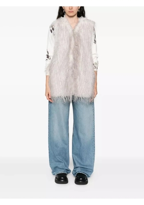 Blugirl V-neck gilet - White