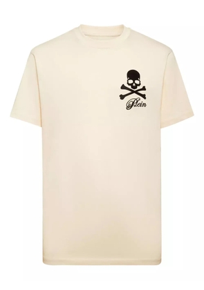 Philipp Plein skull-print T-shirt - Neutrals