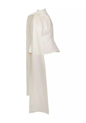 RXQUETTE halterneck blouse - Neutrals