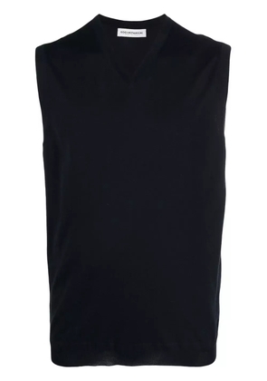 GOES BOTANICAL sleeveless knitted jumper - Blue