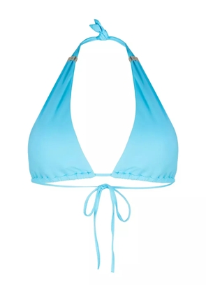 Melissa Odabash Grenada halterneck bikini top - Blue
