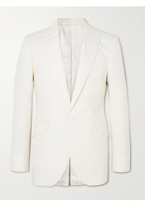 Favourbrook - Theobald Cotton Tuxedo Jacket - Men - Neutrals - UK/US 36