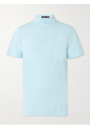 G/FORE - Rib Gusset Stretch Tech-Piqué Golf Polo Shirt - Men - Blue - S