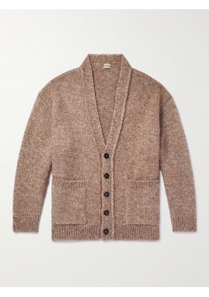 Massimo Alba - Wool, Mohair and Silk-Blend Cardigan - Men - Brown - S