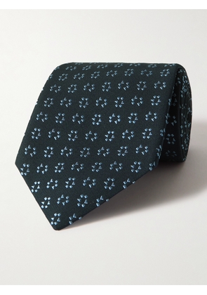 Charvet - 8.5cm Silk-Jacquard Tie - Men - Blue
