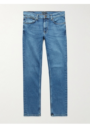 Nudie Jeans - Lean Dean Slim-Fit Tapered Organic Stretch-Denim Jeans - Men - Blue - 28W 32L
