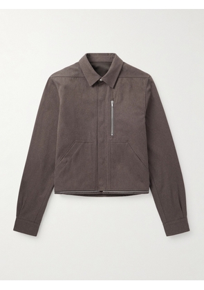 Rick Owens - Headon Cotton-Canvas Overshirt - Men - Brown - IT 46