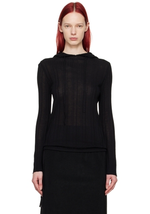 Youth Black Drawstring Hoodie