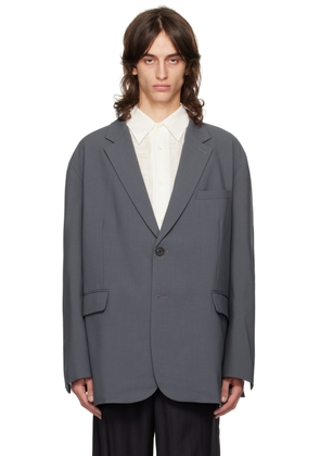 The Frankie Shop Gray Beo Blazer