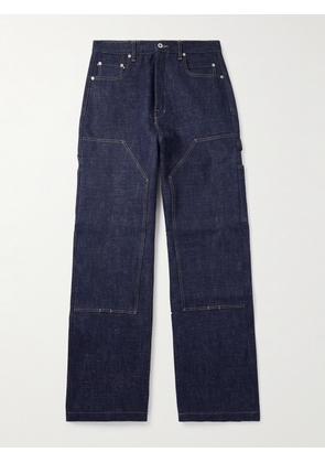 DRKSHDW By Rick Owens - Wide-Leg Double-Knee Jeans - Men - Blue - UK/US 28