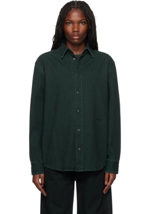 032c Green Goya Denim Shirt