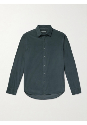 Canali - Cotton-Corduroy Shirt - Men - Gray - S