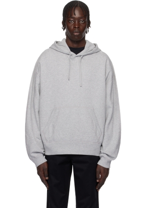 Reigning Champ Gray Midweight Terry Relaxed Hoodie