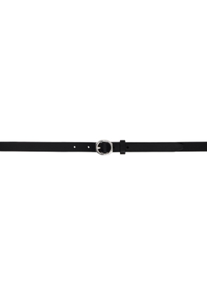 rag & bone Black Leather Baby Audrey Belt