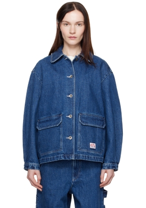 A. P.C. Blue Alys Denim Jacket