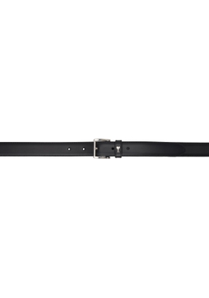 AMI Paris Black Leather Paris Paris Belt