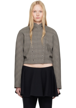 FIDAN NOVRUZOVA Gray Ivona Jacket