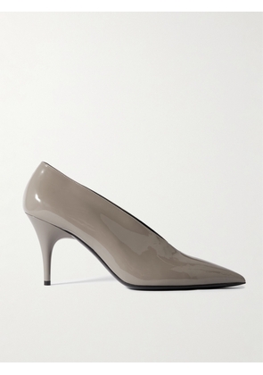 Gucci - 97 Patent-leather Pumps - Gray - IT36,IT37,IT38,IT38.5,IT39,IT39.5,IT40,IT41