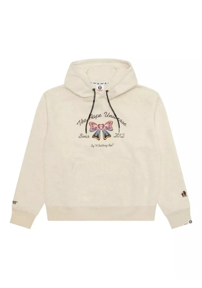 AAPE BY *A BATHING APE® graphic-print hoodie - Neutrals