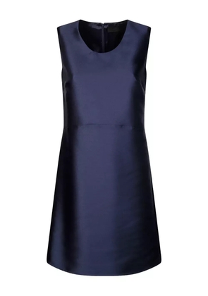 F.It sleeveless silk dress - Blue