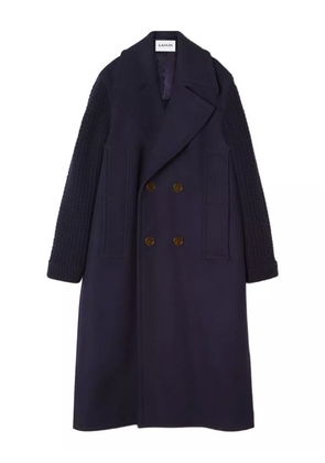 Lanvin virgin wool coat - Blue