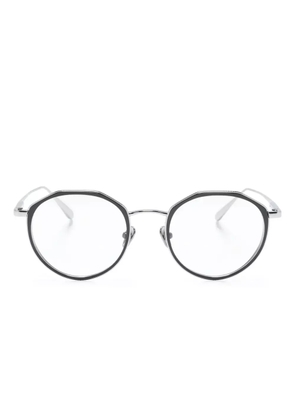Linda Farrow Cesar round-frame glasses - Black