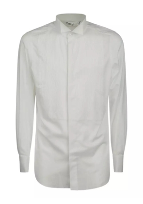 Finamore 1925 Napoli long-sleeved cotton shirt - White