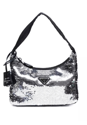 Prada Pre-Owned 2020s Re-Edition 2000 shoulder bag - Metallic