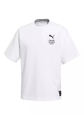PUMA x The Kooples text-print T-shirt - White