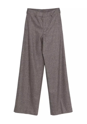 PT Torino herringbone trousers - Brown
