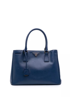 Prada Pre-Owned 2010-2025 Medium Saffiano Lux Galleria satchel - Blue