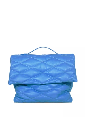 GAVA large Vitto matelasse quilted-leather tote bag - Blue