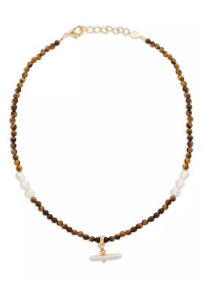 Sandralexandra beaded necklace - Gold