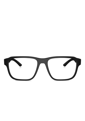 Prada Linea Rossa rectangle-frame glasses - Black