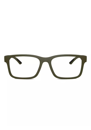 Prada Linea Rossa rectangle-frame glasses - Green