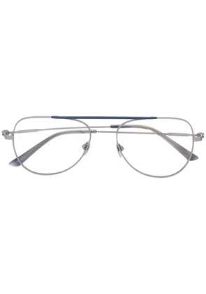 Calvin Klein pilot-frame glasses - Grey