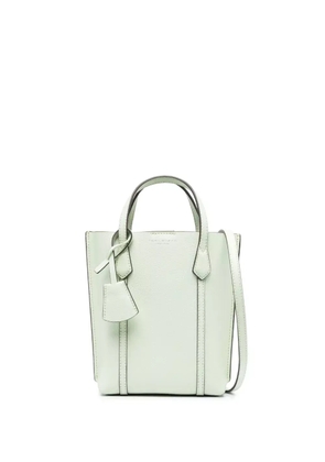 Tory Burch mini Perry leather tote bag - Green