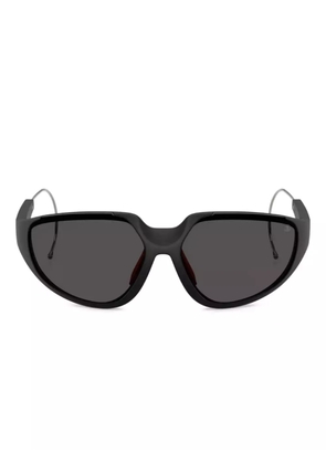 Moncler Eyewear logo-print sunglasses - Black