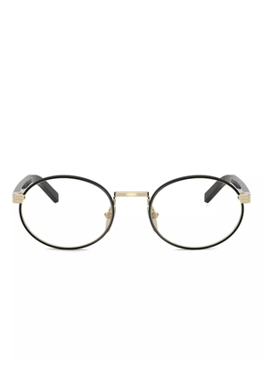 Prada Eyewear round-frame glasses - Black