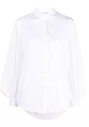 P.A.R.O.S.H. puff-sleeves cotton shirt - White