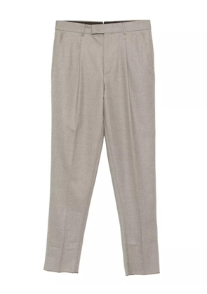 Zegna press-creased trousers - Neutrals
