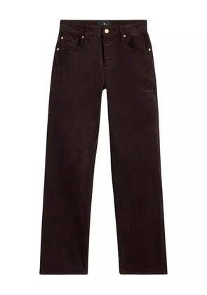 7 For All Mankind corduroy-texture jeans - Brown