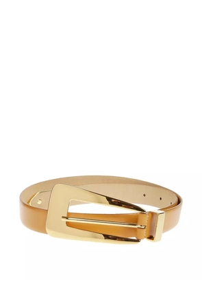 Liviana Conti buckled leather belt - Brown