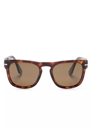 Persol Elio tortoiseshell-effect square-frame sunglasses - Brown