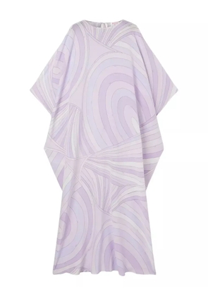 PUCCI wave-print kaftan - Purple