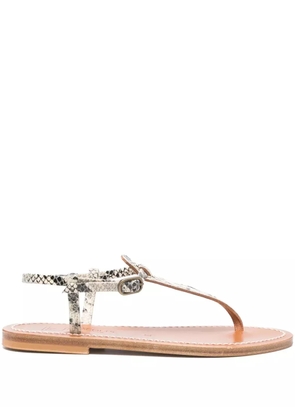 K. Jacques Picon flat sandals - White